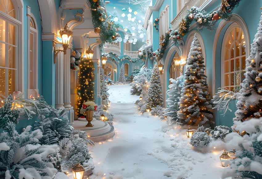 Mehofond-クリスマスの雪のストリート写真の背景,冬の - Kids Outdoor Treehouse のレビューと価格