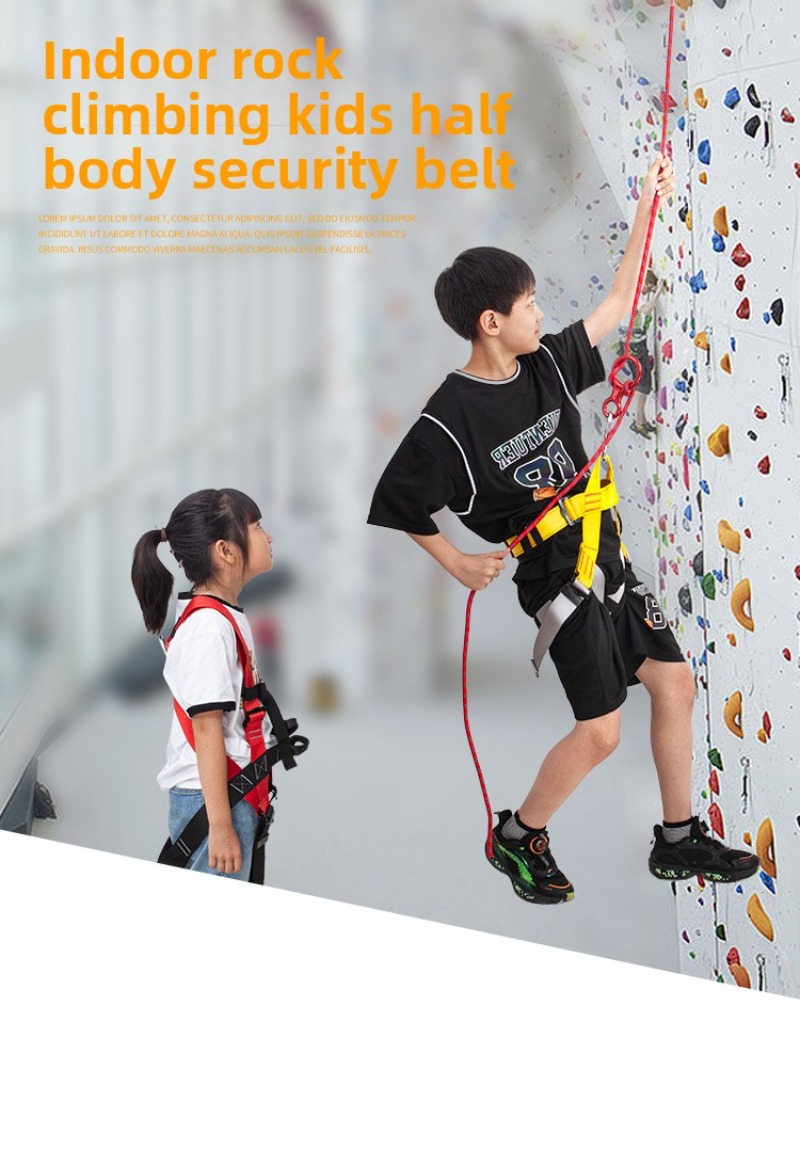 子供屋外ハーネススポーツロッククライミング半身安全保護装置ウ - Kids Outdoor Climbing Structure のレビューと価格