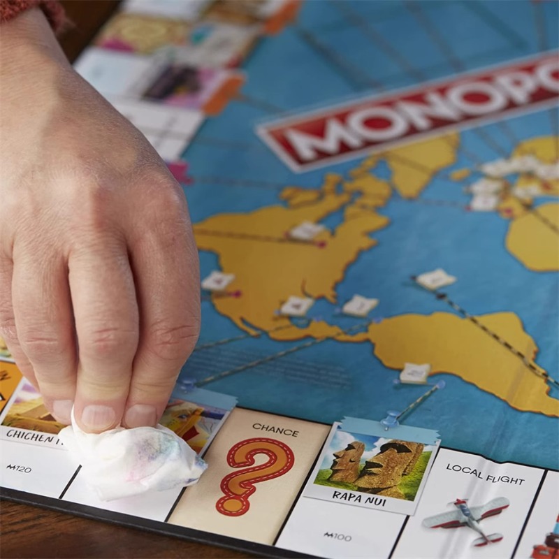 ハスブロ本物の不動産王モノポリートラベルワールドツアーデスク - Hasbro Game Monopoly のレビューと価格