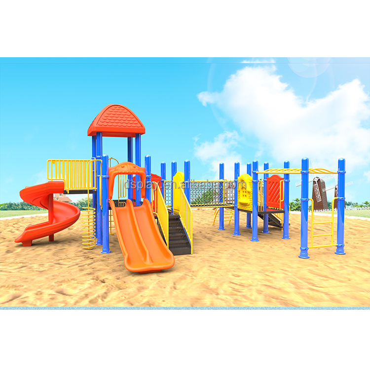 子供向けカラフルな滑り台と革新的なデザインのクライミング遊具 - Kids Outdoor Climbing Structure のレビューと価格