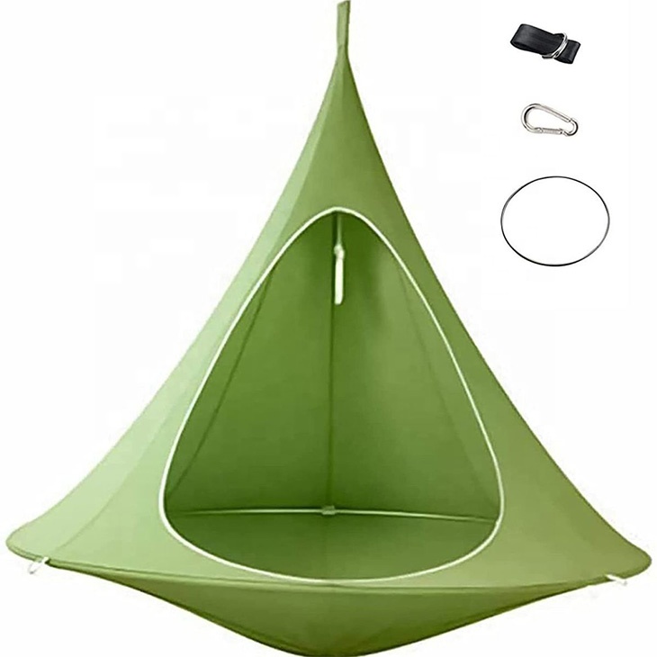 子供大人用屋外キャンプ防水レジャーハンギングテントハンギング - Kids Outdoor Treehouse のレビューと価格